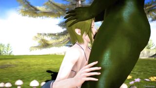 3D hentai 25 The daily life of elves and goblins