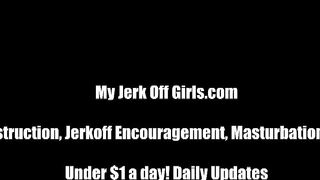 Jerk off in front of your hot roommate JOI