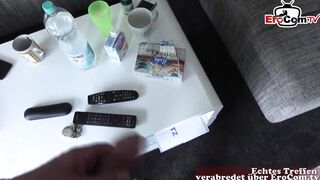 German amateur teen fucks with her cuckold