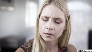 Pathetic step dad fucks his wife and step daughter in succes