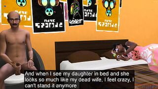 My step dad fuck me after entered my room and said I look like my step mother