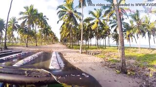 GOING TO WATCH ANOTHER SUNSET TOGETHER WITH A LITTLE EXHIBITIONISM IN PONTAL DO MARACAIPE